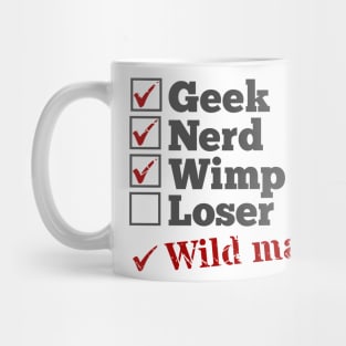 Nerd Geek Wild Man Mug